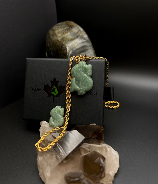 Money Pendant (sea green)