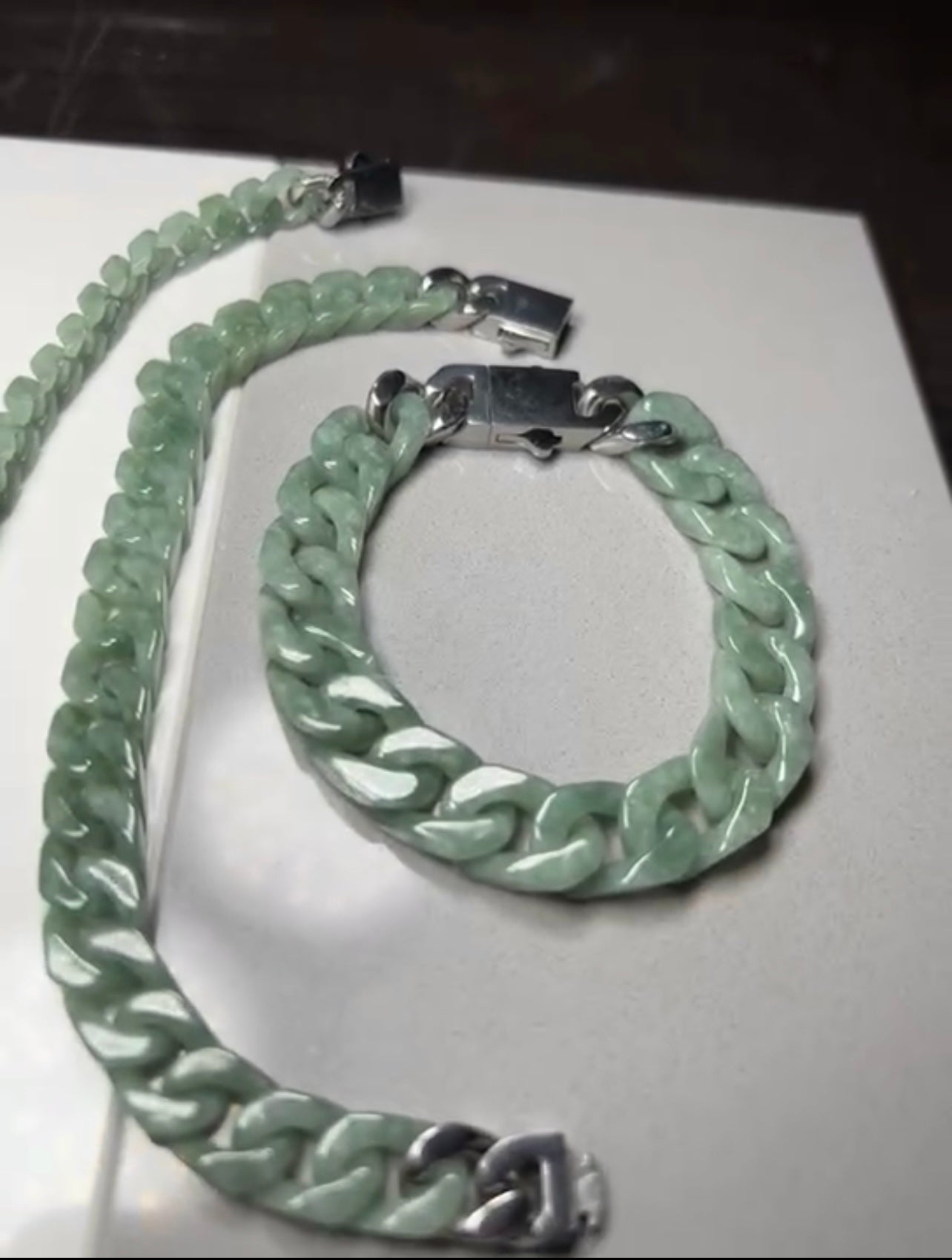 ****new***** HAVANA (thicker) CUBAN BRACELET *choose color*